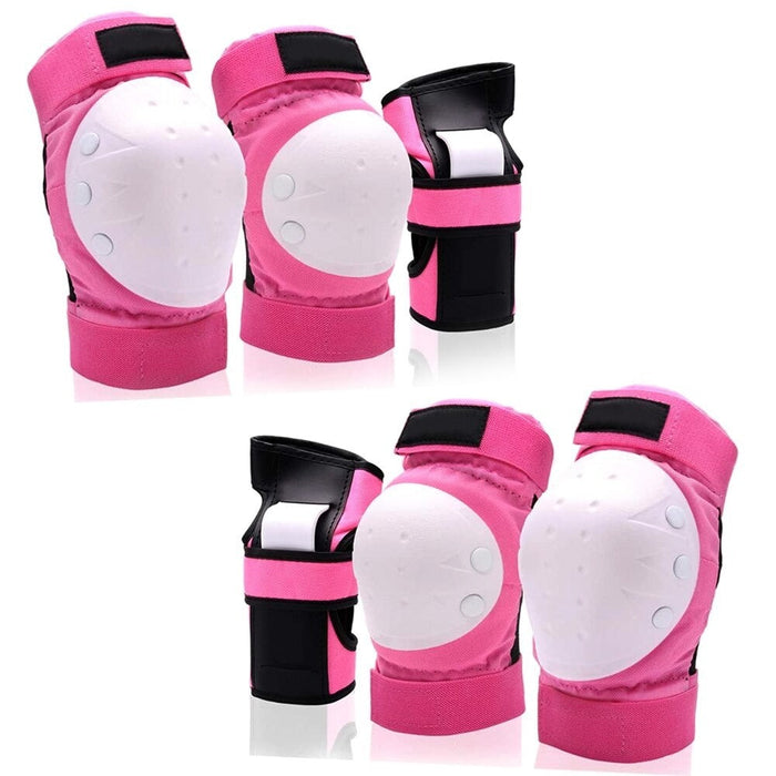 Protective Gear Knee Elbow Pads Wrist Guards for Skateboarding Roller Skating Cycling