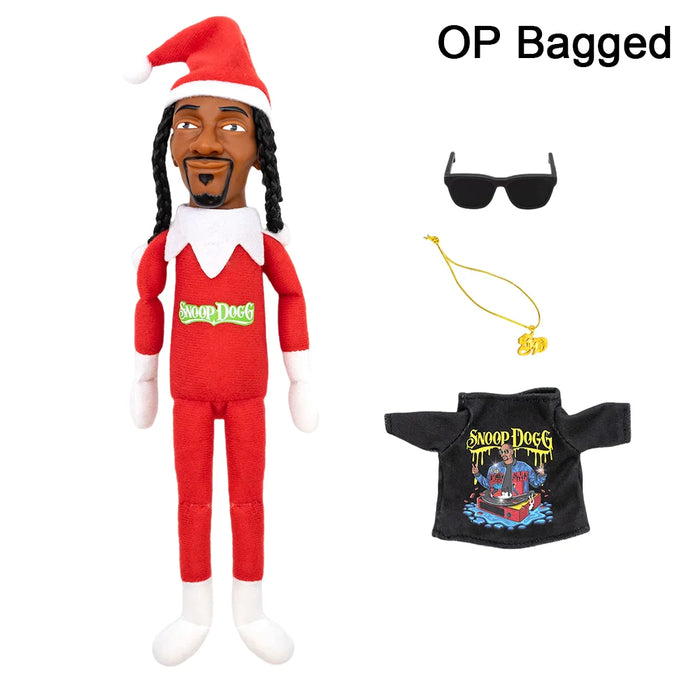 Snoop On a Stoop Christmas Plush Elf Doll