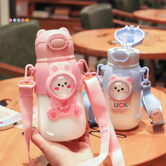 Leak Proof Cartoon Sippy Cup For Kids