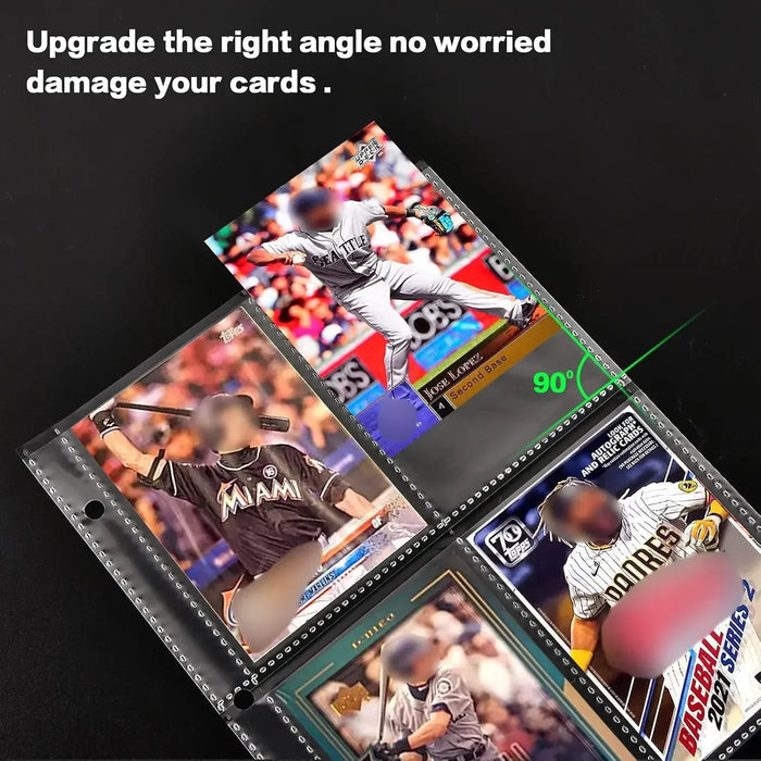 440 Pocket Baseball Card Binder For Topps Trading Cards