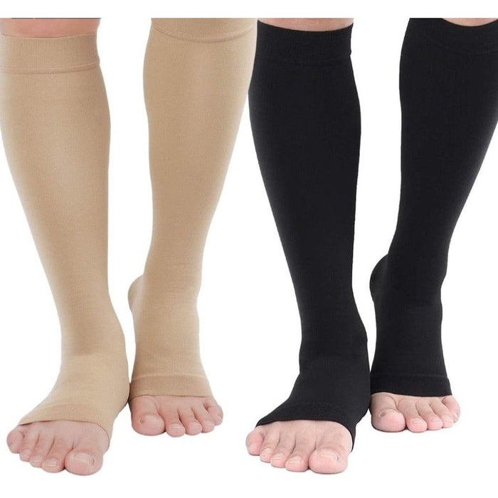 1Pair Long Elastic Stocking Shin Socks Fatigue Relief