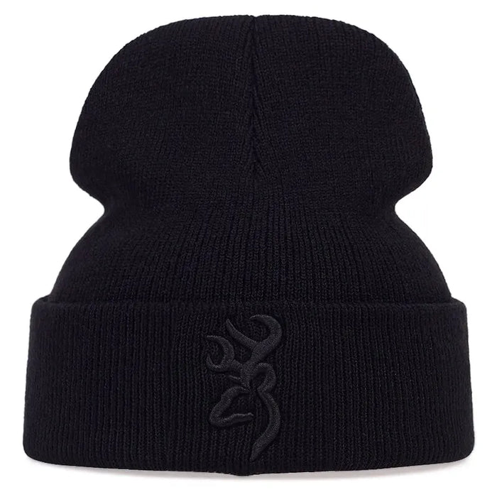 Embroidered Beanie / Hat For Warm Winter Style