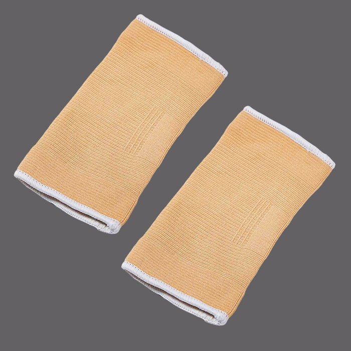 2Pcs Elastic Non-slip Breathable Knitted Elbow Sleeves For Running Basketball Volleyball