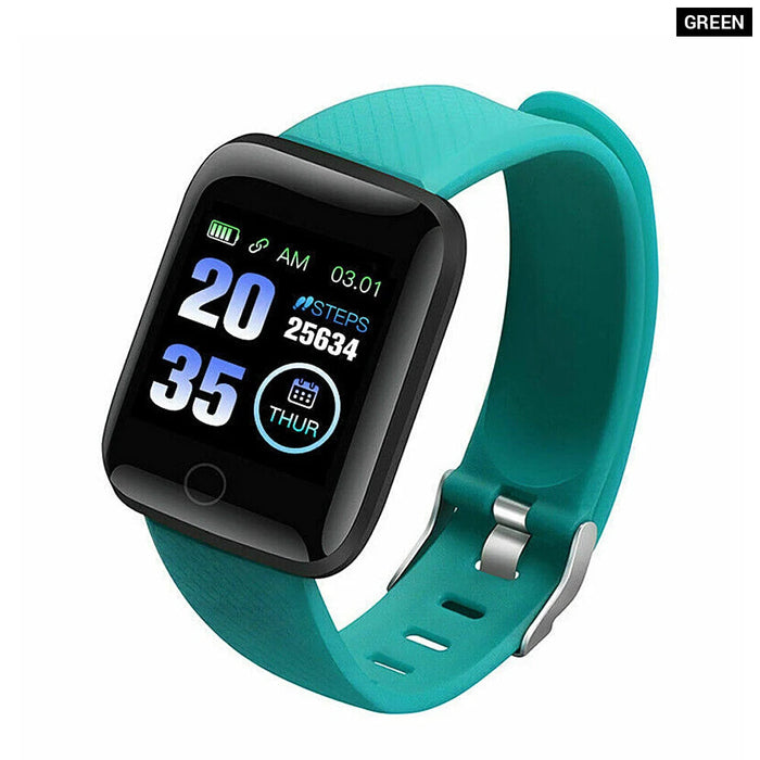 116 Plus Smart Watch Heart Rate Fitness Waterproof