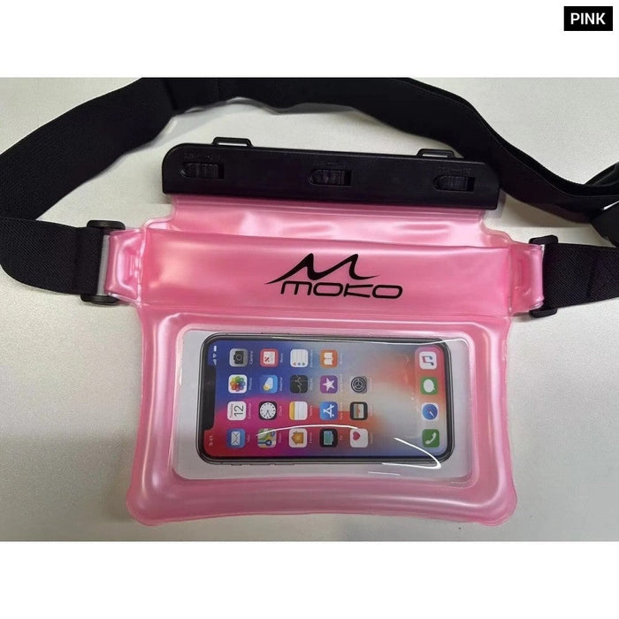 Waterproof Phone Pouch Fanny Pack Floating Dry Bag for Swimming for  iPhone 14 13 12 11 Pro Max X/Xr/Xs