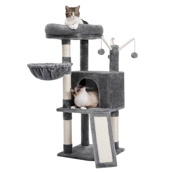 Large Cat Tree Condo Hammock Scratching Posts Toys