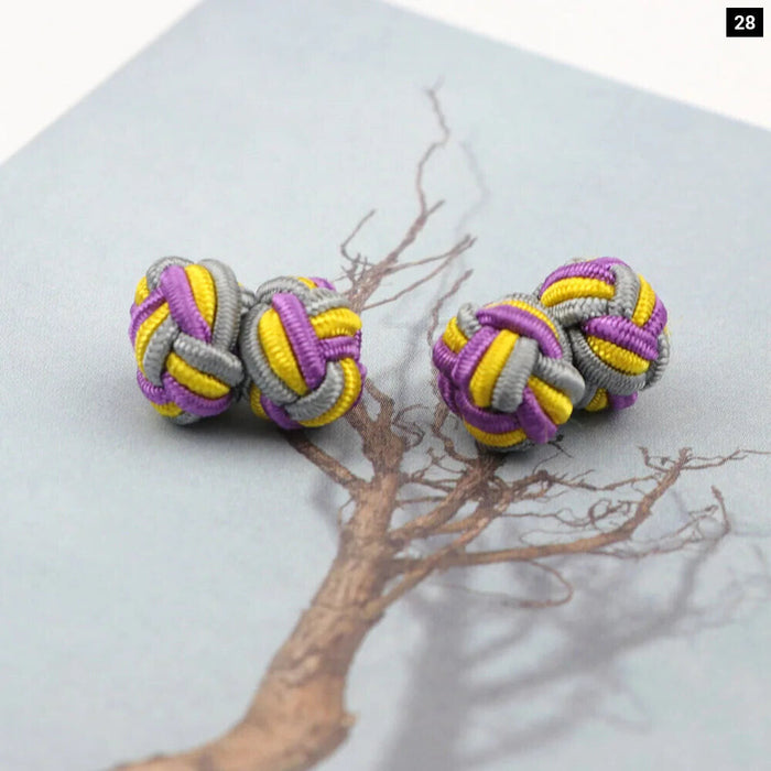 Colourful Cufflinks Diy Design