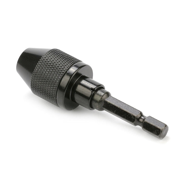 1PC HexDrill Chuck 0.3 8.0 6.35mm Keyless Screwdriver Impact Driver Adaptor Electric Micro Motor Clamp Chuck Fixture Hex Shank