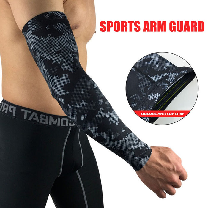 1Piece UV Protection Arm Sleeves Brace for Arthritis Basketball Cycling