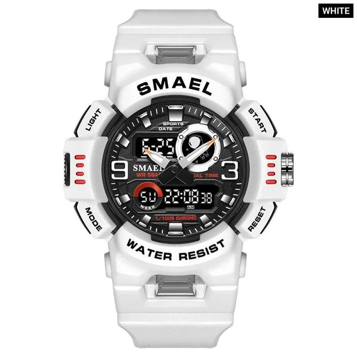 Sport Watches Digital Watch Led 50m Waterproof Military