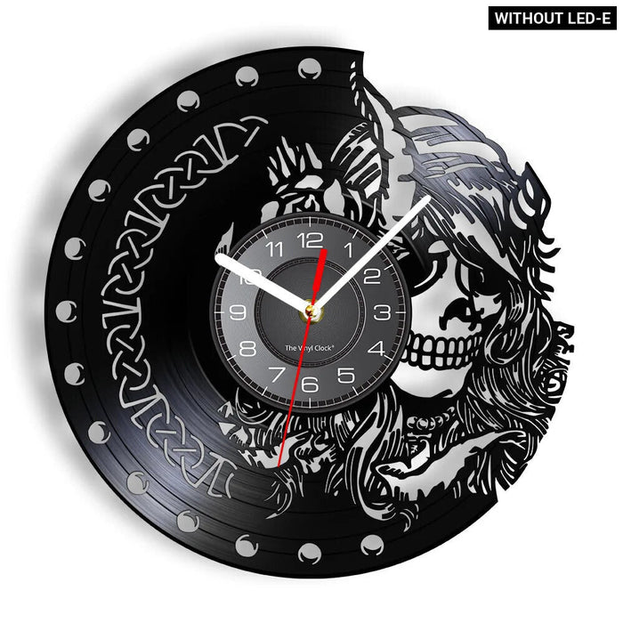 Viking Compass Wall Clock