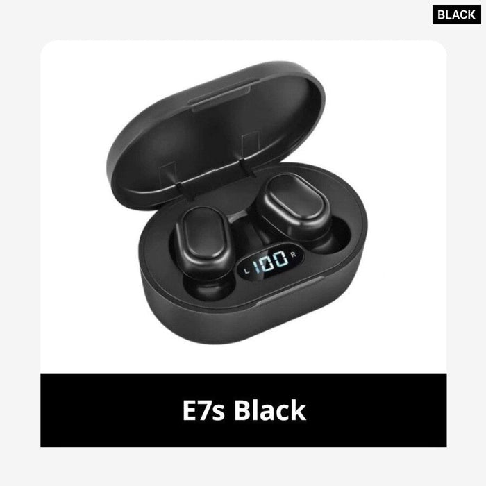 E7s Tws Bluetooth Headset Wireless In Ear Stereo Noise