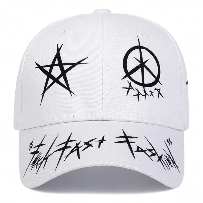 Graffiti Print Baseball Cap / Hat For All Seasons