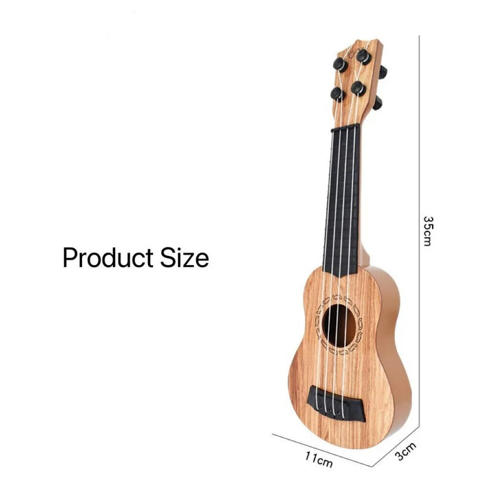 35cm Elementary Instruments With Paddles Simulating Children Guitar Toy