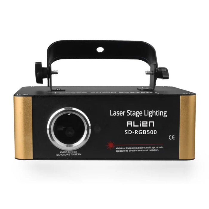 500mW RGB DMX SD Card Animation Laser Projector PRO DJ Disco Stage Lighting Effect Party Wedding Holiday Club Bar Scanner