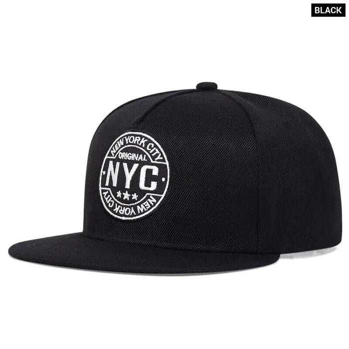 Nyc Letter Embroidered Baseball Cap / Hat