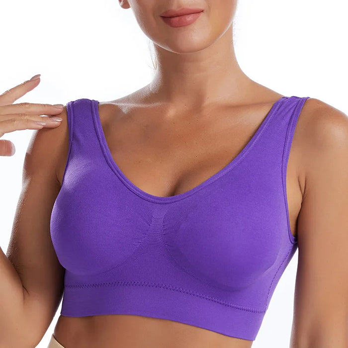 Seamless Plus Size Bralette For Women