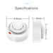 Tuya Wifi Smoke Alarm Fire Protection Detector For Home