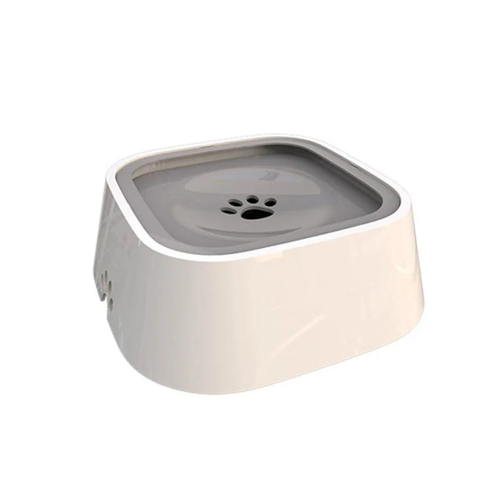 Pet Water Bowl With Anti Overflow Design