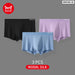 3 Piece 80ct Modal Mens Boxers Silk Crotch Underwear