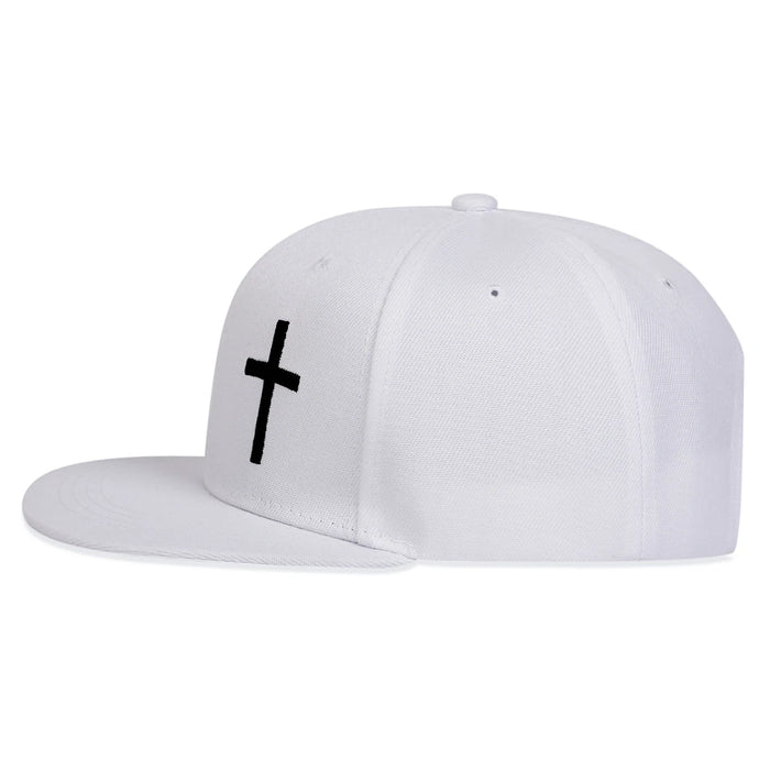 Adjustable Cross Embroidery Baseball Cap / Hat For Outdoor Wear