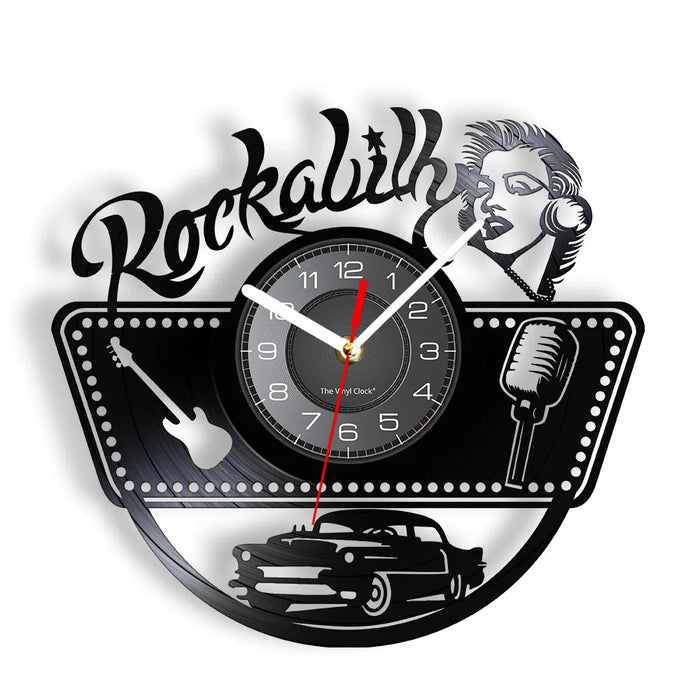 Retro Vinyl Record Wall Clock