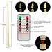 Remote Control Led Taper Candles