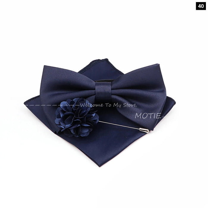 Colourful Bowtie Set For Business And Weddings