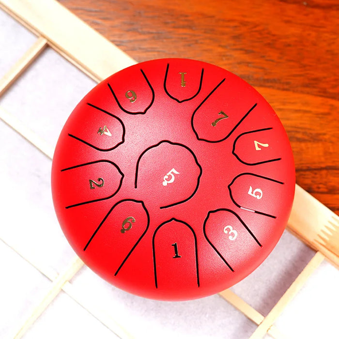 13 Inch Steel Tongue Drum For Yoga Meditation & Music Therapy