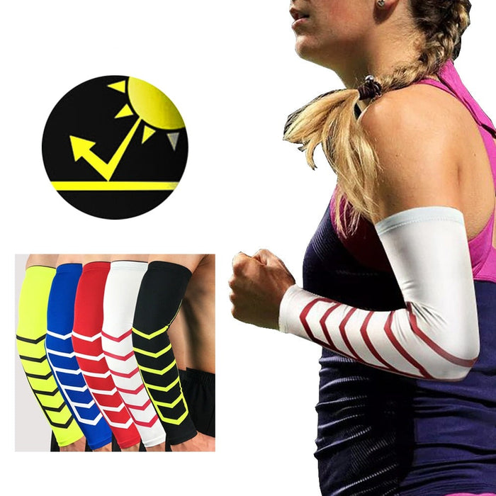 1Pc UV Protection Cooling Arm Sleeves For Golf Basketball