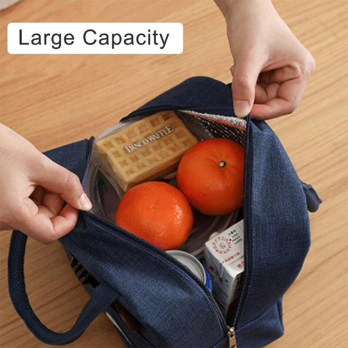 Thermal Bag Aluminum Foil Insulation Bags Portable Pouch Food Picnic Bags Fresh Cooler Large Capacity Lunch Bag for Women Kids