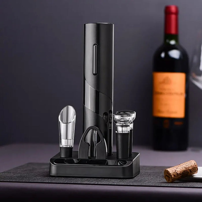 Black Electric Wine Opener