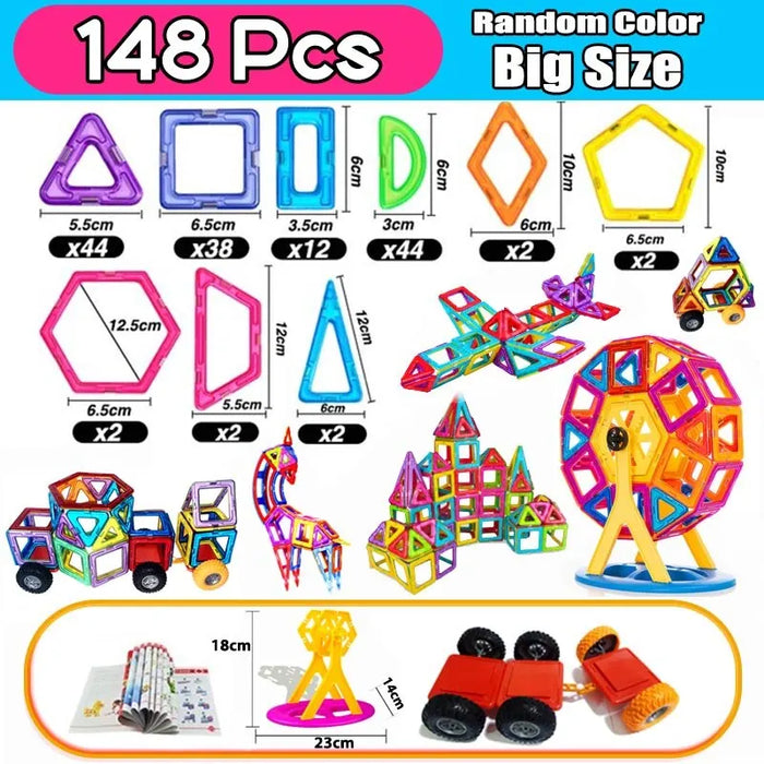 Big Magnetic Building Blocks