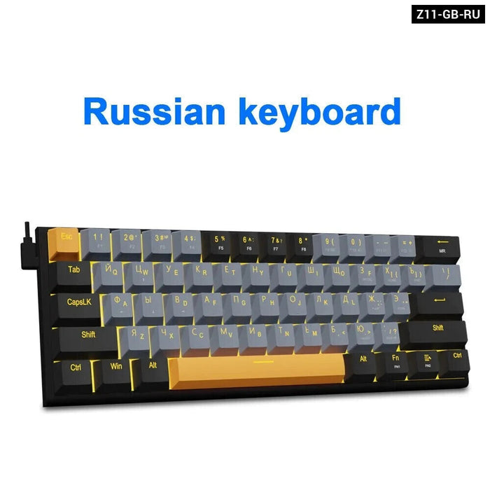 61 Key Usb Mechanical Gaming Keyboard