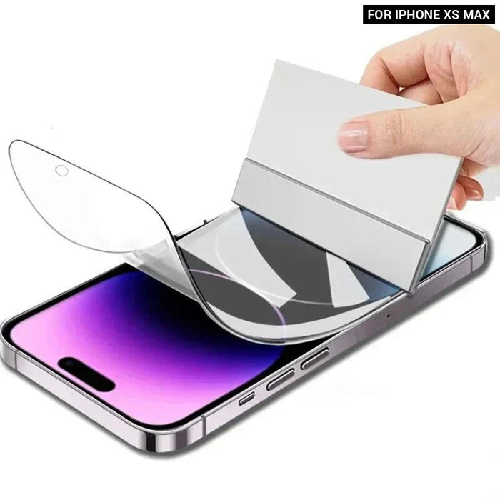 Pack Of 4 Soft Hydrogel Screen Protectors For Iphone