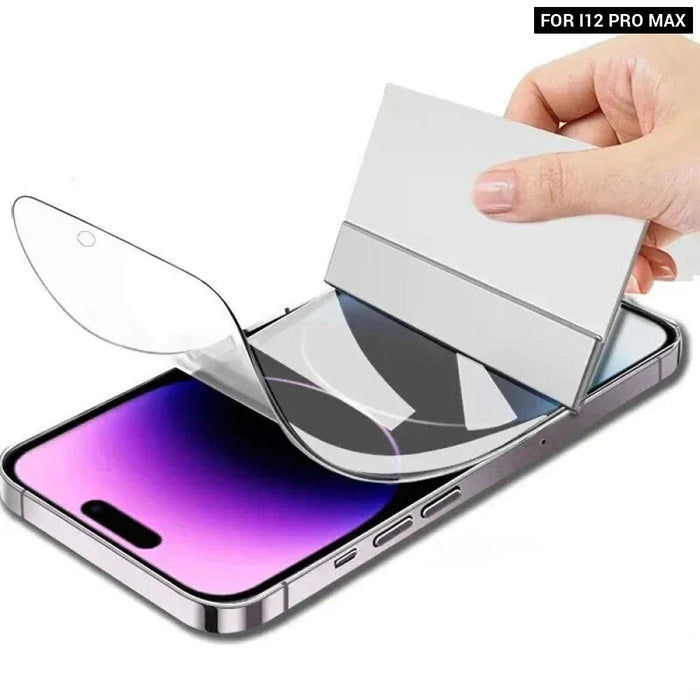 Pack Of 4 Soft Hydrogel Screen Protectors For Iphone