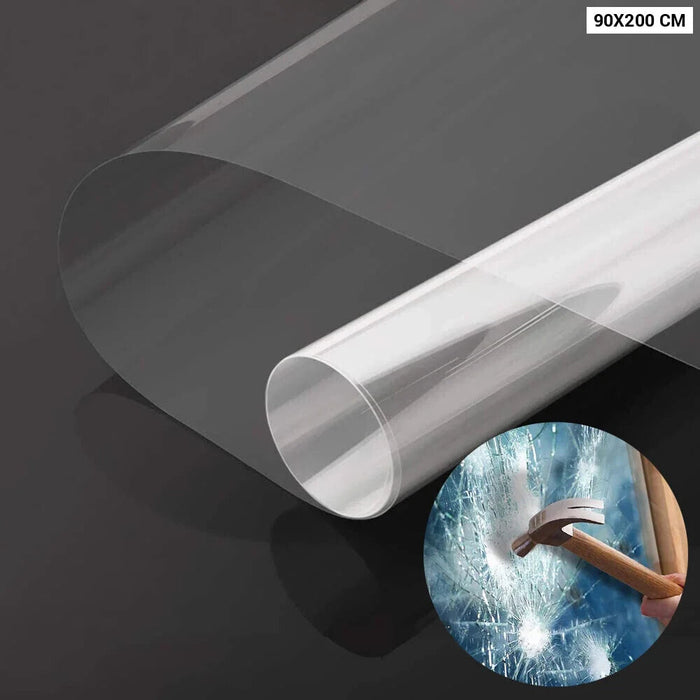 2/3/5M Anti Shatter Clear Safety Window Film