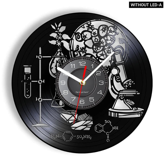 Chemistry Lab Wall Clock