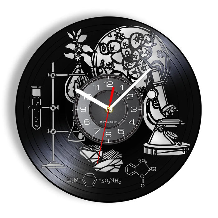 Chemistry Lab Wall Clock