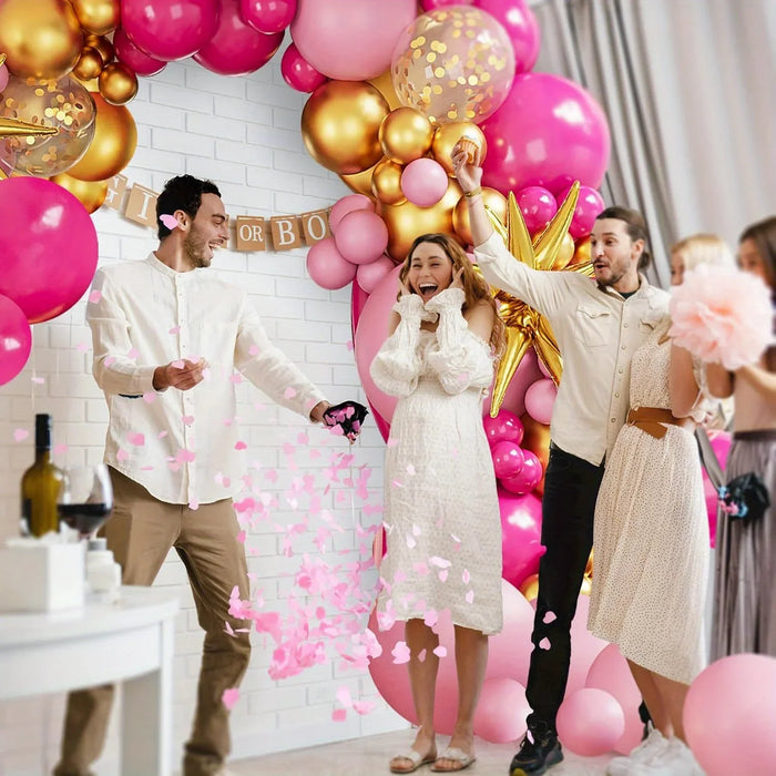 148Pcs Pink Balloon Garland Arch Set Anniversary Graduation Birthday Wedding Valentine'S Day Dance Decoration. Garland