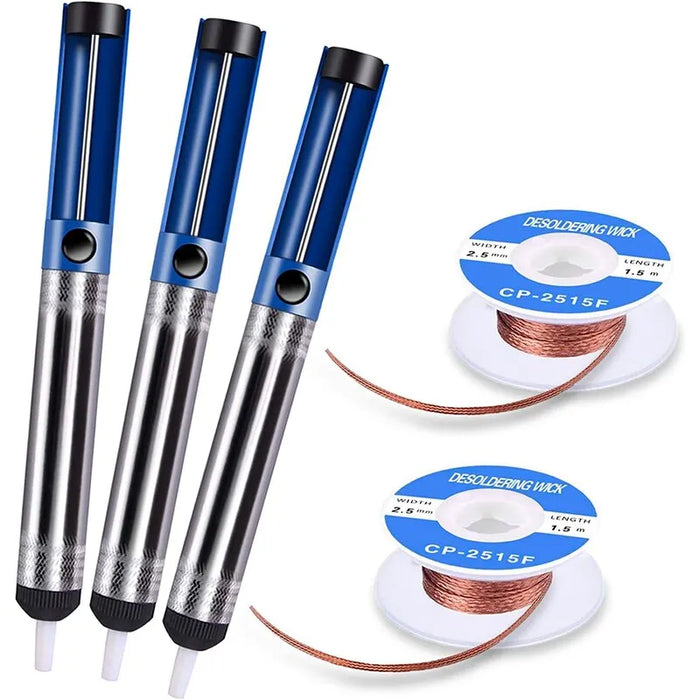 Solder Suction Wire Set Strong Suction Return Force 2.5Mm X 1.5M For Repair