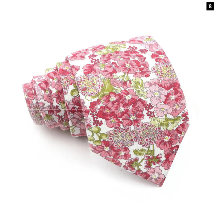 Stunning 42 Colour Floral Tie For Weddings Business And Daily Wear