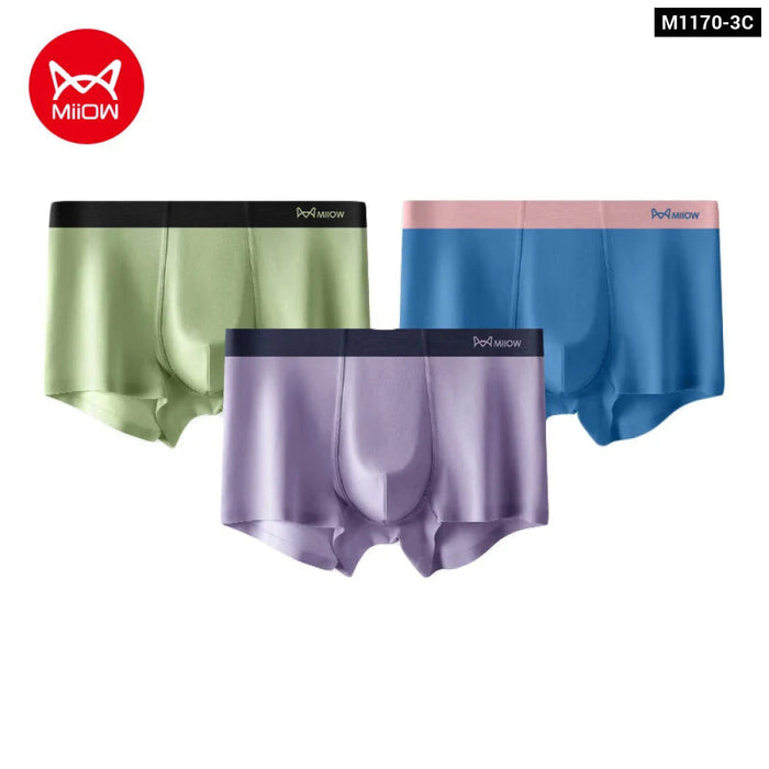 Pack Of 3 Modal Mens Boxer Briefs