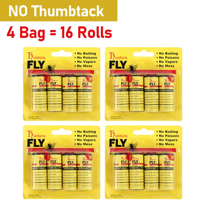 40 Rolls Fly Sticky Paper For Insect Control