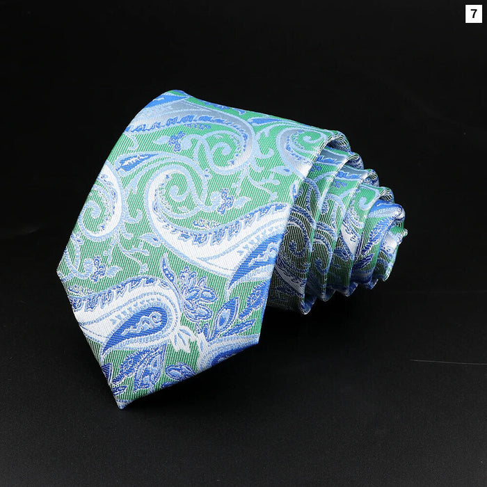 Polyester Necktie For Men For Business Meetings Formal Events And Daily Wear