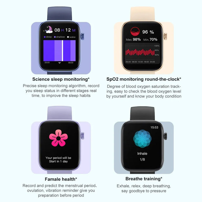 Colmi P71 Smartwatch With Voice Calling Health Monitoring Ip68 Waterproof