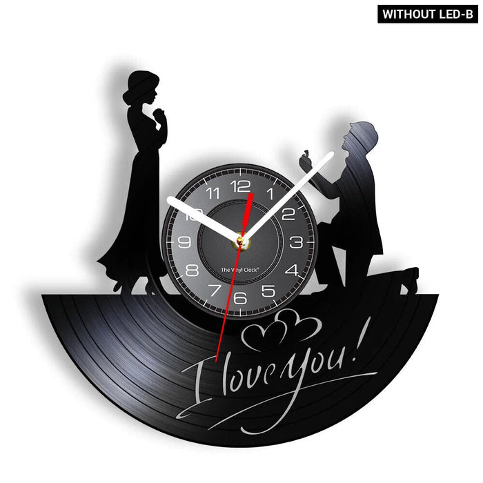 Forever Love Wall Clock