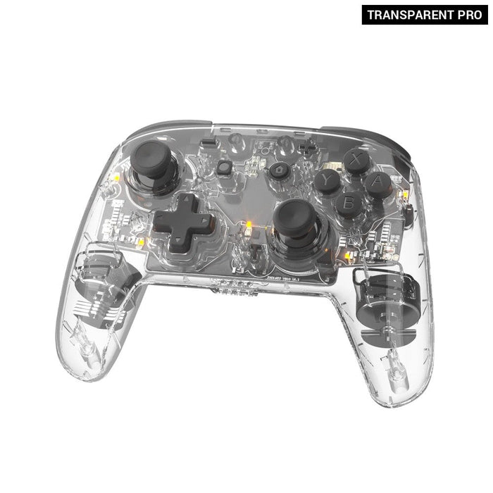 Transparent Pro/Mini Controller Wake Up Function Bluetooth Wireless Compatible Nintendo Switch/Lite/Oled