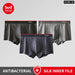 Breathable Striped Mens Boxer Set