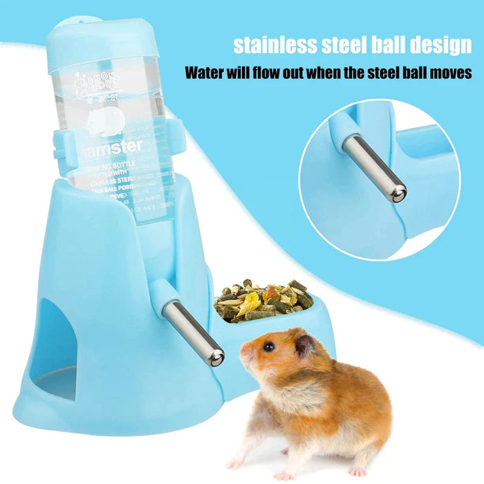 Hanging Water Bottle For Small Pets No Drip Dispenser